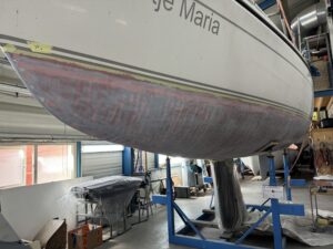 Osmosebehandeling Dehler 36cws