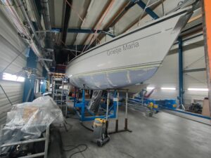 Osmosebehandeling Dehler 36cws