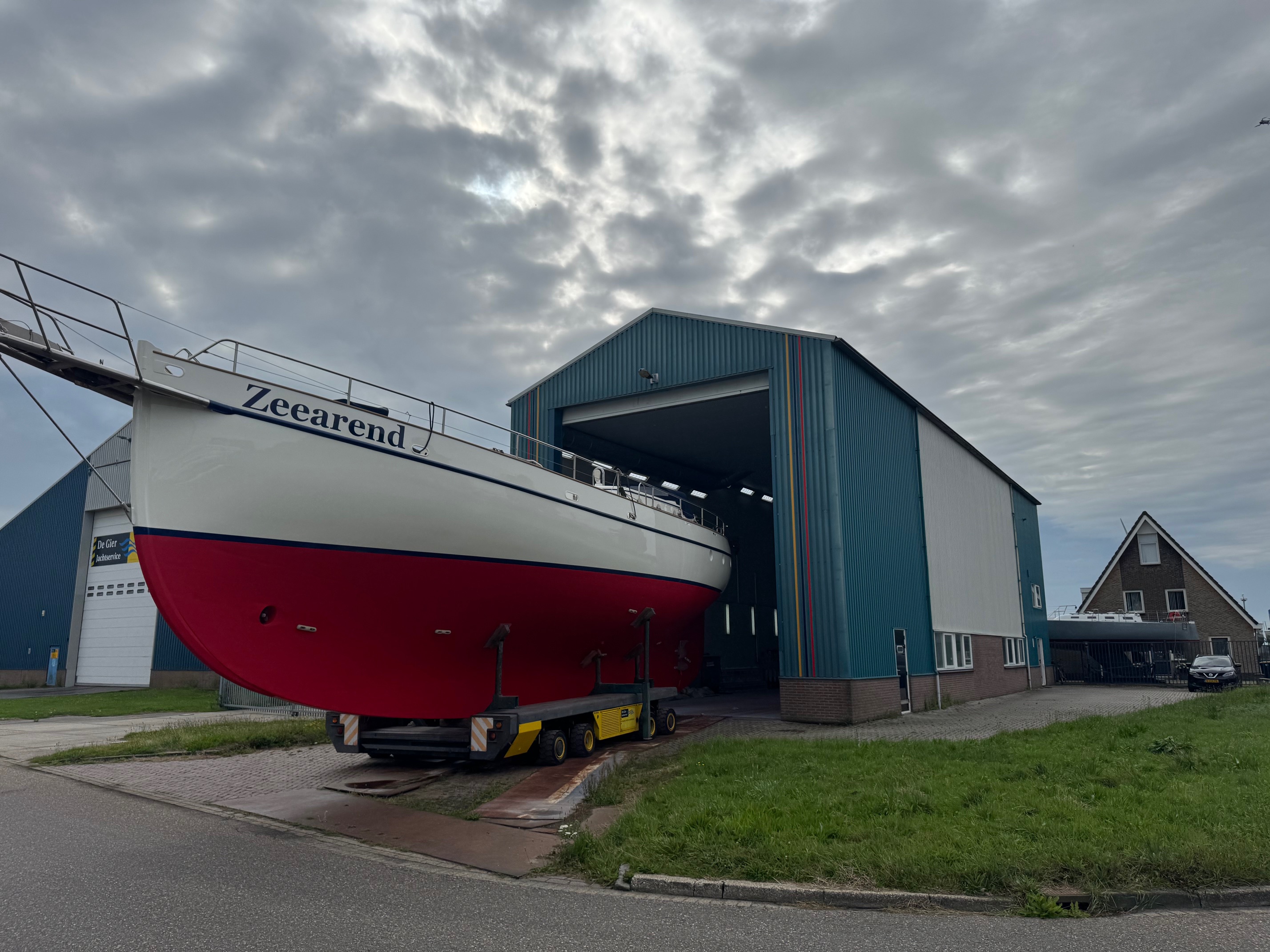 Zeearend Colin Archer spuiten 2